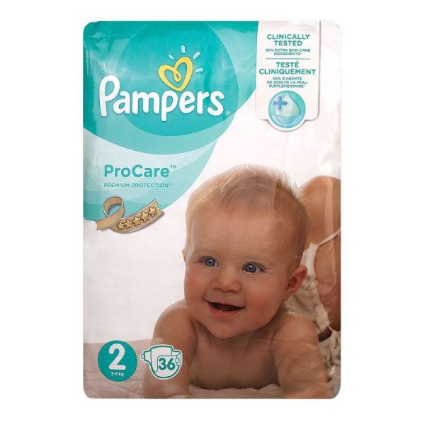 Pampers ProCare Couche T2 4x36