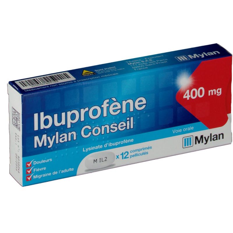 Ibuprofene 400mg Cons Myc Cpr12 Pharmarun
