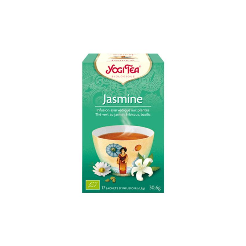 Yogi Tea Jasmine 17 sachets d'infusion Pharmarun