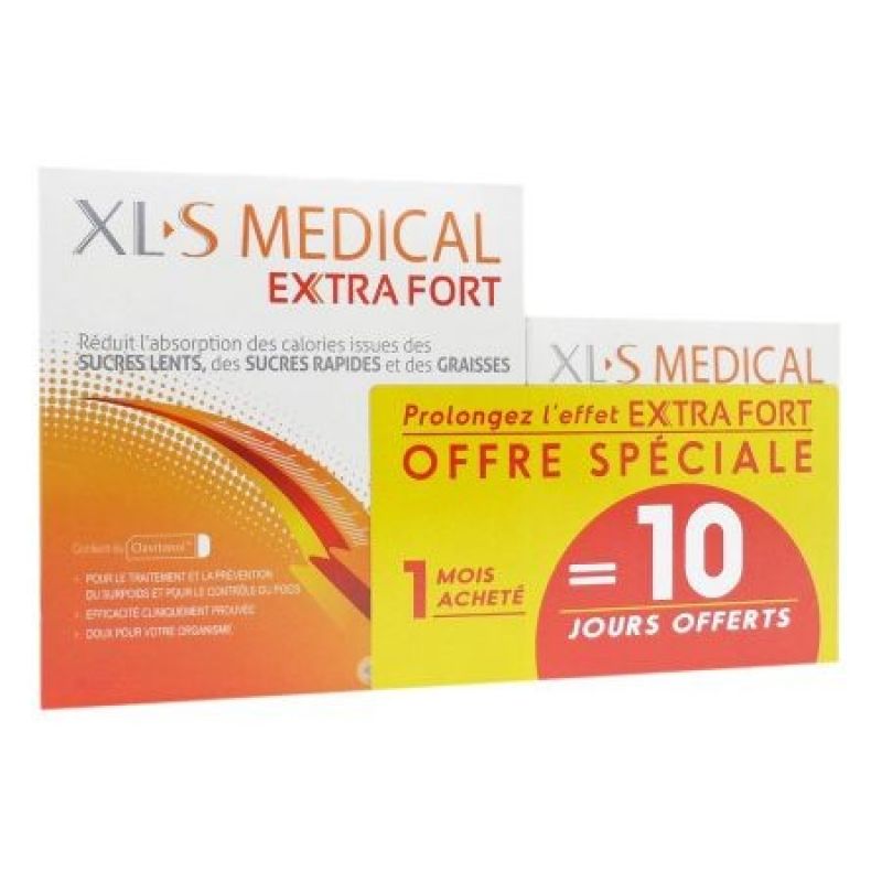 XLS Extra Fort 120 40 Comprimés - Pharmarun