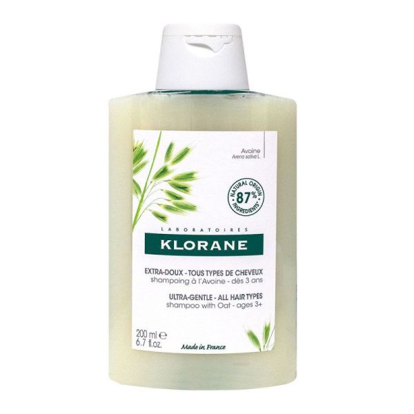 Klorane Cap Sha Avoine Bio 200ml