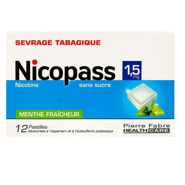 Nicopass 1,5mg S/s Ment Past12