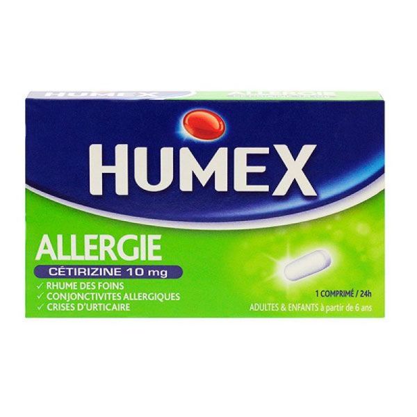 Humex Allergie Cetirizine 10mg Cp7
