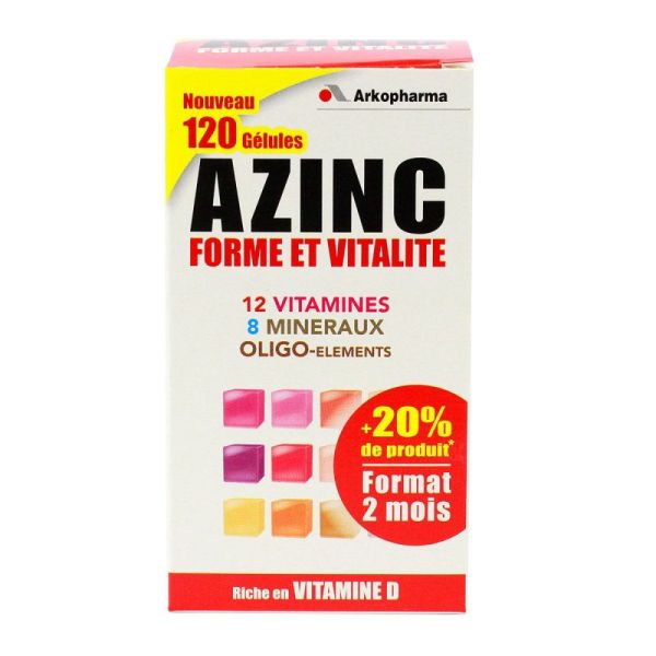 Azinc Form & Vital Ad Gelu120