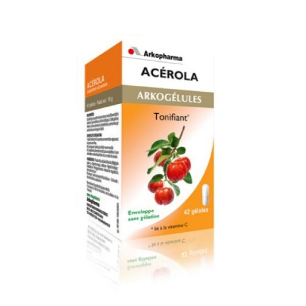 Arkogélules Acérola 42 gélules