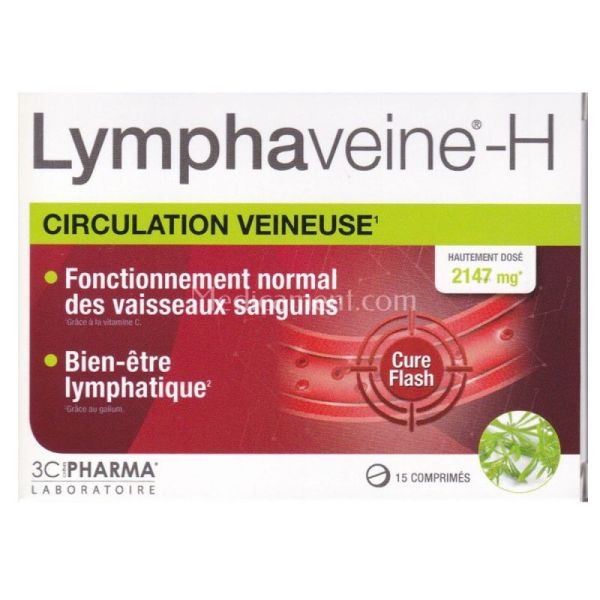 3c Pharma Lymphaveine-h Bte15 Comprimes