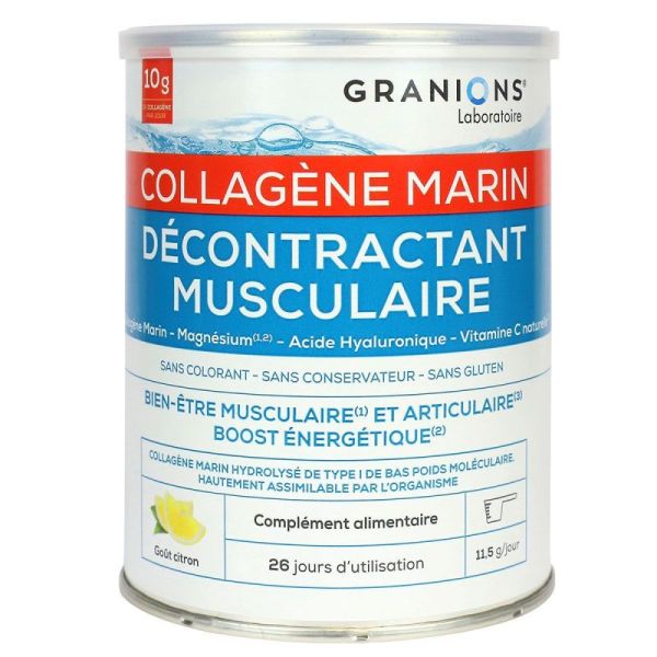 Granions Collagene Marin Decont Musc 300G