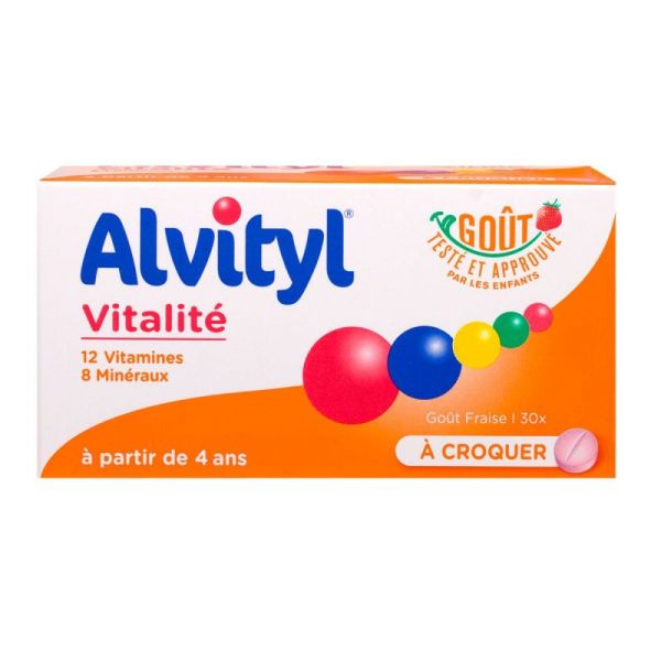 Alvityl Vitalite A Croquer Cpr30