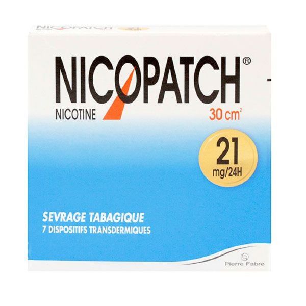Nicopatch 21mg Bte 7