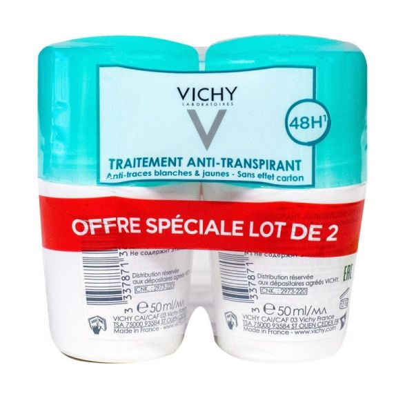 Vichy Deo Trait 50ml Vert A/trace Lot2