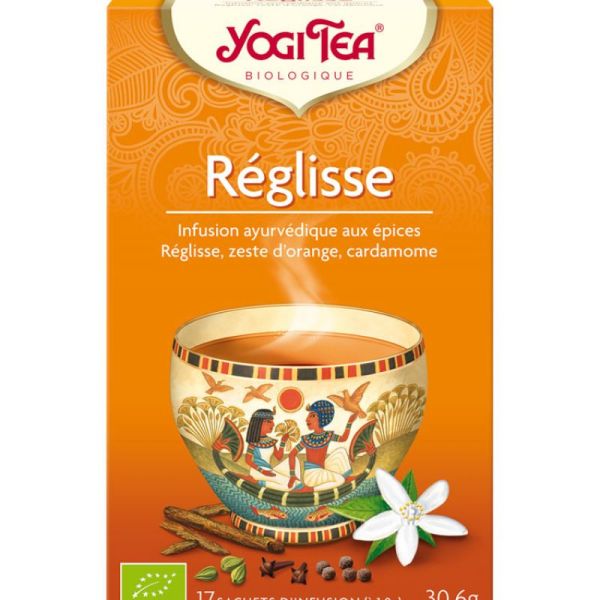 Yogi Tea Réglisse 17 sachets d'infusion
