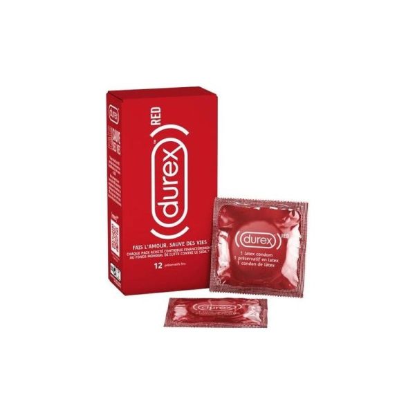 Durex Red 12 préservatifs