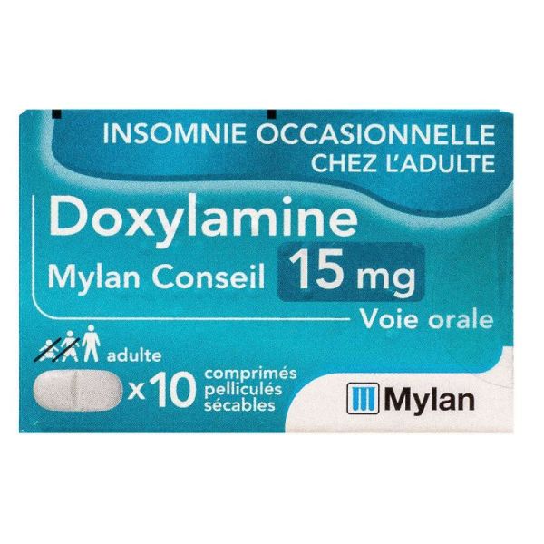 Doxylamine Myc 15mg Cpr Tb10