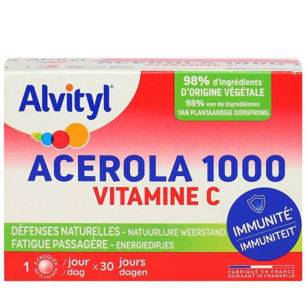Alvityl Acerola 1000 A Croquer Bt30