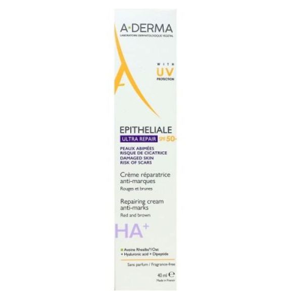 A-Derma Epitheliale Ah Cr Spf50 40 Ml
