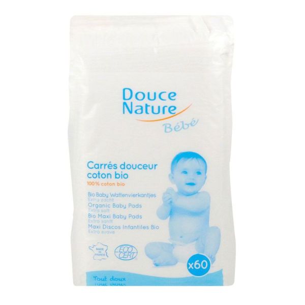 Douce Nat Carres Douceur Coton Bio