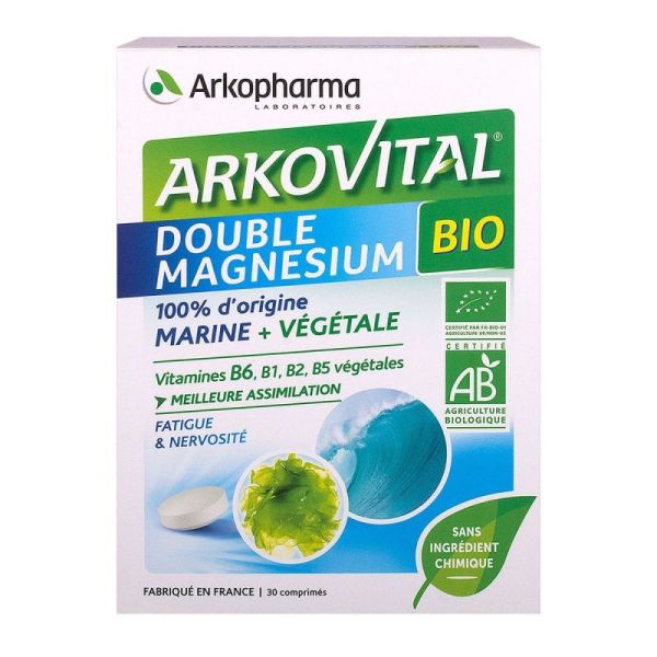 Arkovital Bio Double Magnesium Bte 30cpr