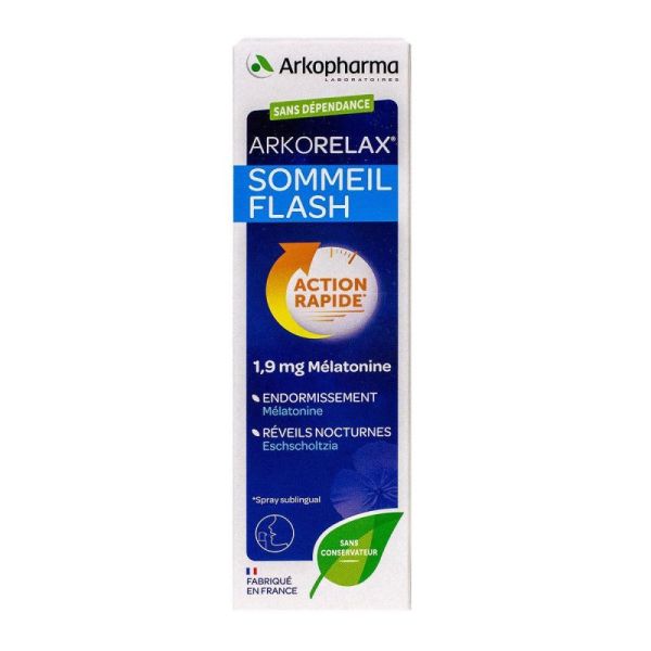 Arkorelax Sommeil Flash Spray Fl20ml