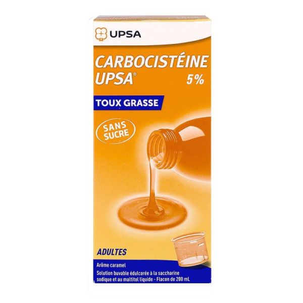 Carbocisteine Upsa S/S Ad200Ml
