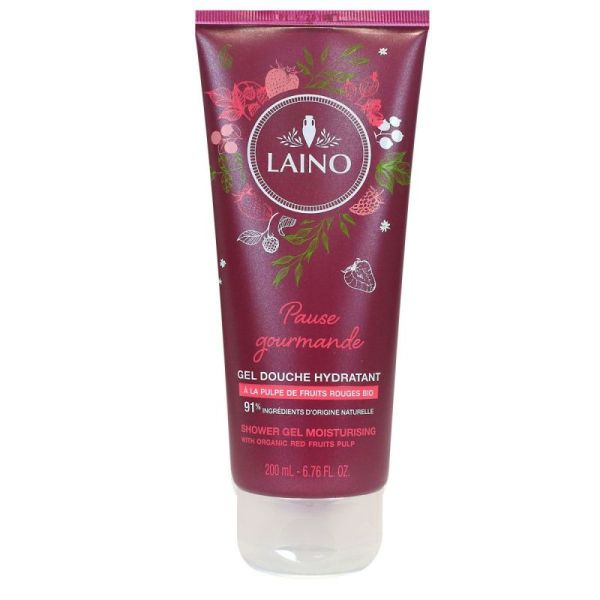 Laino Gel Douche Pulpe Fruits Rouge 200Ml
