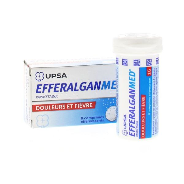 Efferalgan 1g Cpr Efferv Bt8