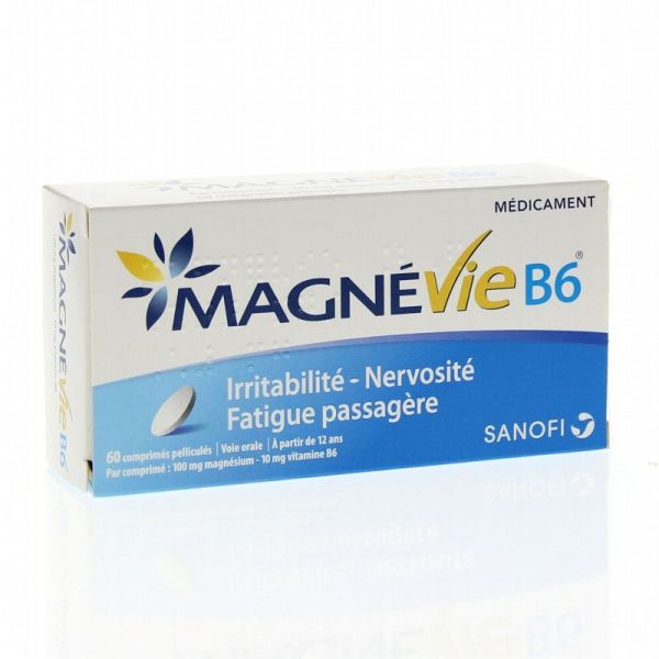 Magnévie B6 60 comprimés