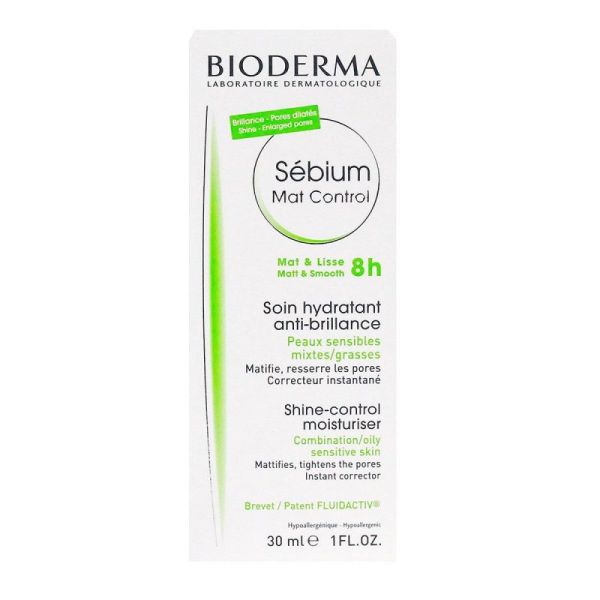 Bioderma Sebium Mat Control crème 30mL