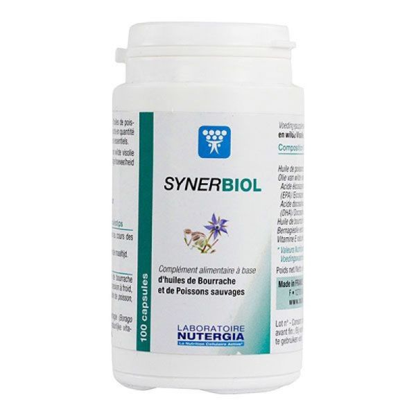 Nutergia Synerbiol 500mg Caps Bt100