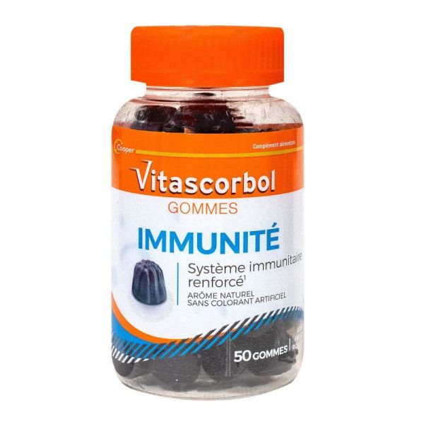 Vitascorbolgommes Immunite X50