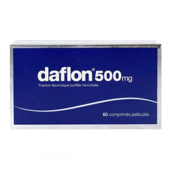 Daflon 500mg 30 comprimés veinotonique