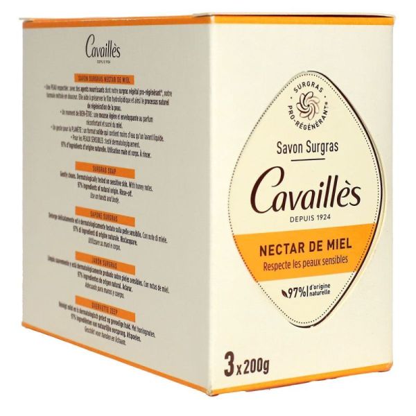 Roge-Cav Sav Surg Nectar De Miel 3X200G