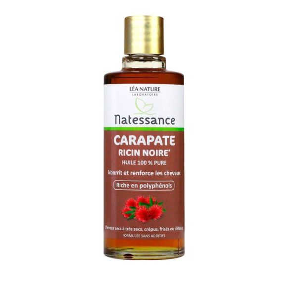 Huile Carapate Ricin noire 100mL