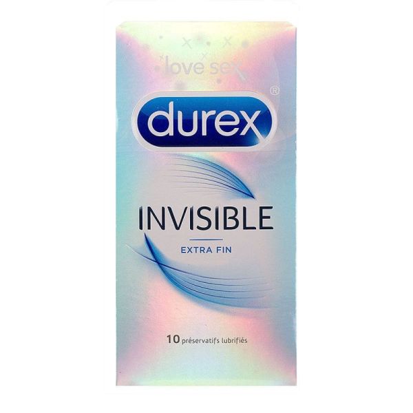 Durex Preserv Invisible X10