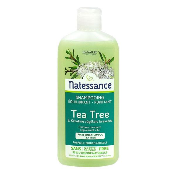 Natessance Shp Purifiant Tea Tree Fl250ml