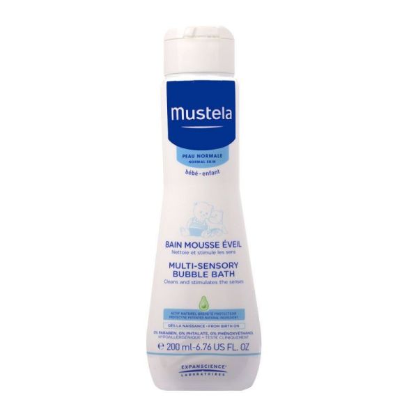 Mustela Bb Bain Mous Eveil Fl 200 Ml