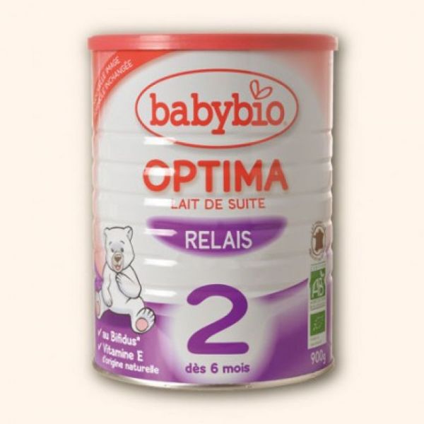 Babybio Optima 2 lait poudre 900g