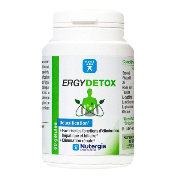 Nutergia Ergydetox 60gel