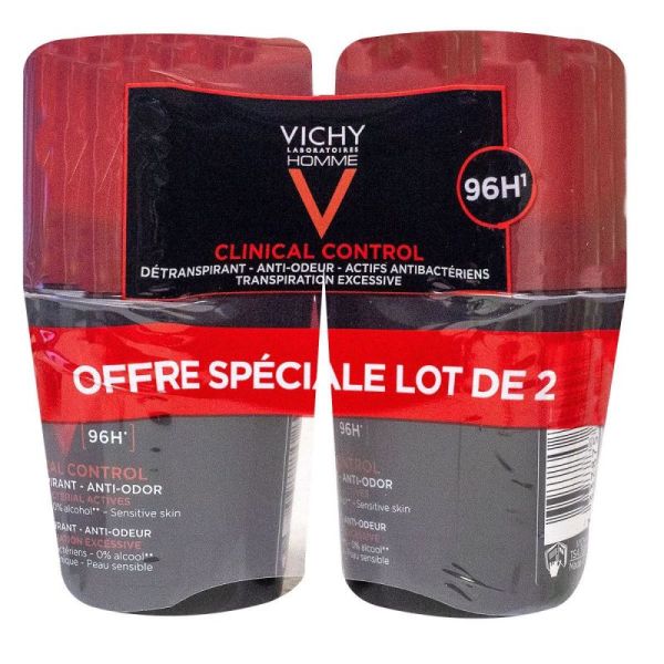 Vichy Deo Homme A/tran 96h Clini Con Lot2