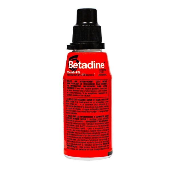 Betadine Scrub Sol Fl 125ml