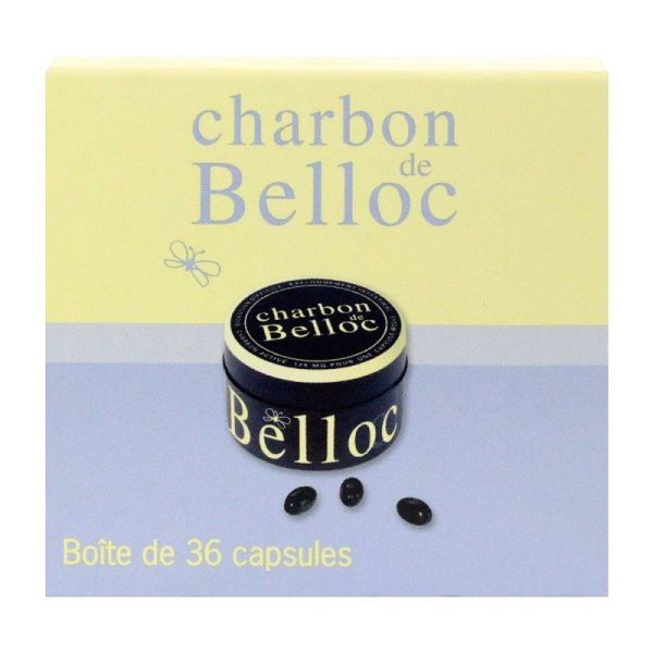 Charbon de Belloc capsules x 36