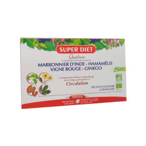 Super diet Quator Circulation 20 ampoules