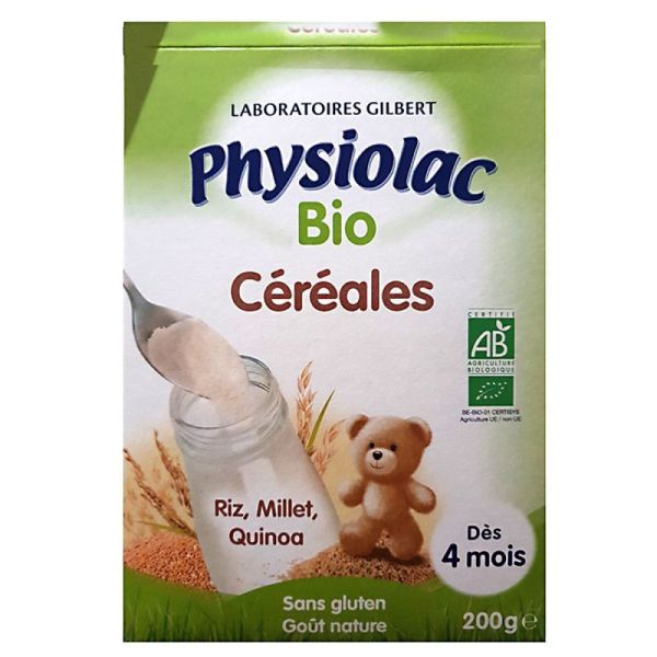 Physiolac Cereales Bio Bt200g