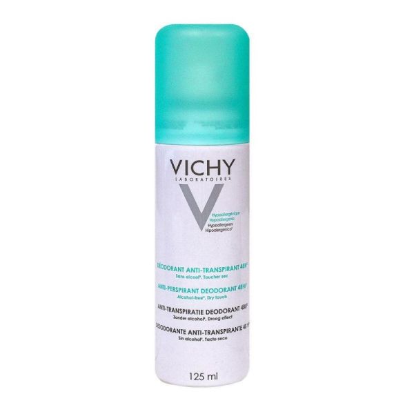 Vichy déodorant anti-transpirant 48h 125mL