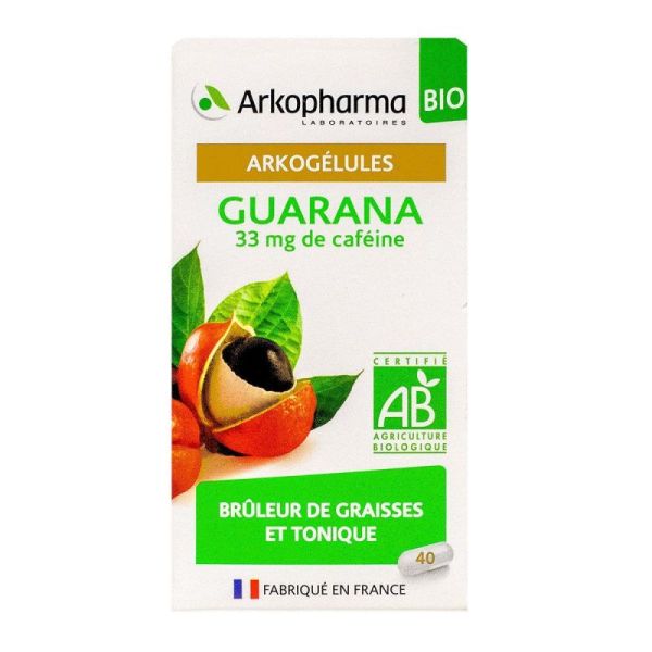 Arko Guarana Bio 40 Gelu