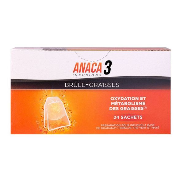 Anaca3 Infusion Brûle-graisses 24 Sachets