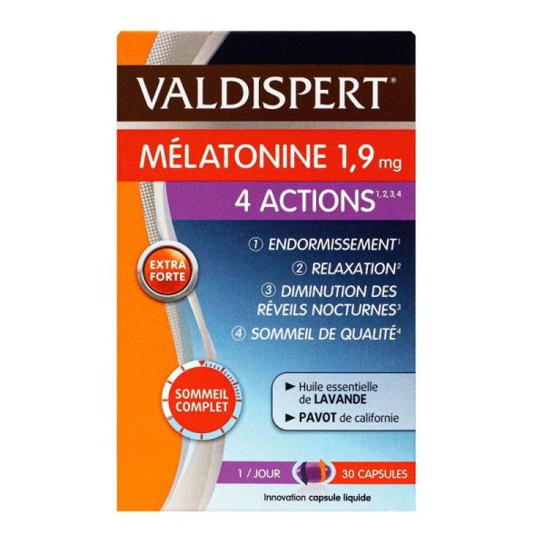 Valdispert 4 Actions 1,9mg 30 Cpr