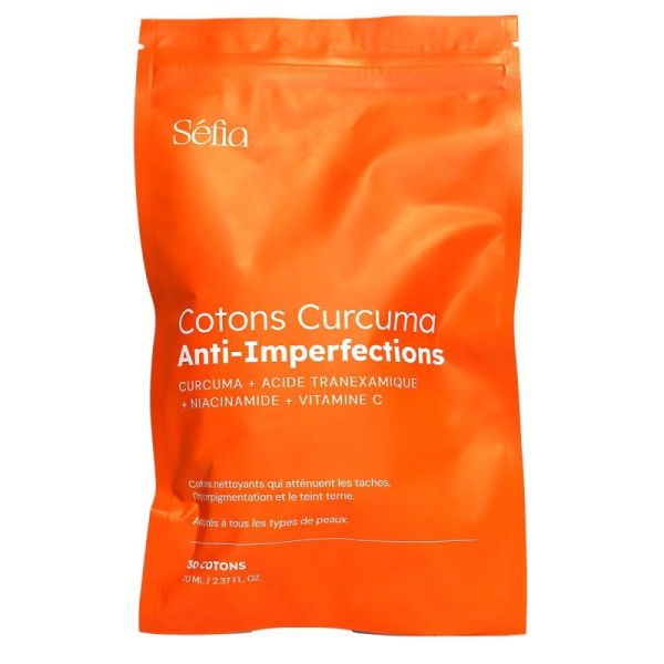 Sefia Cotons Au Curcuma Sachetsrech 30