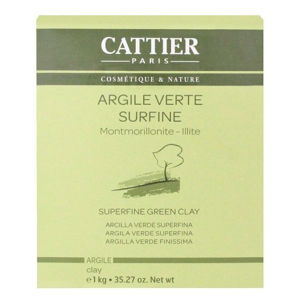 Cattier Argile Vert Surfin1kg