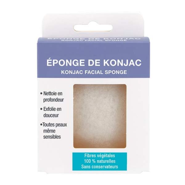 Eponge de Konjac fibres végétales 100% naturelles