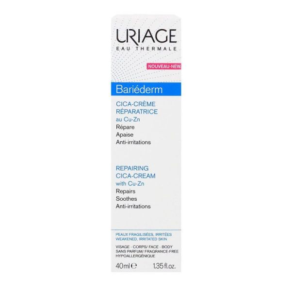 Uriage Bariederm Cica Creme Repare Cu/zn